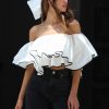 Cotton ruffle top - Slika 3