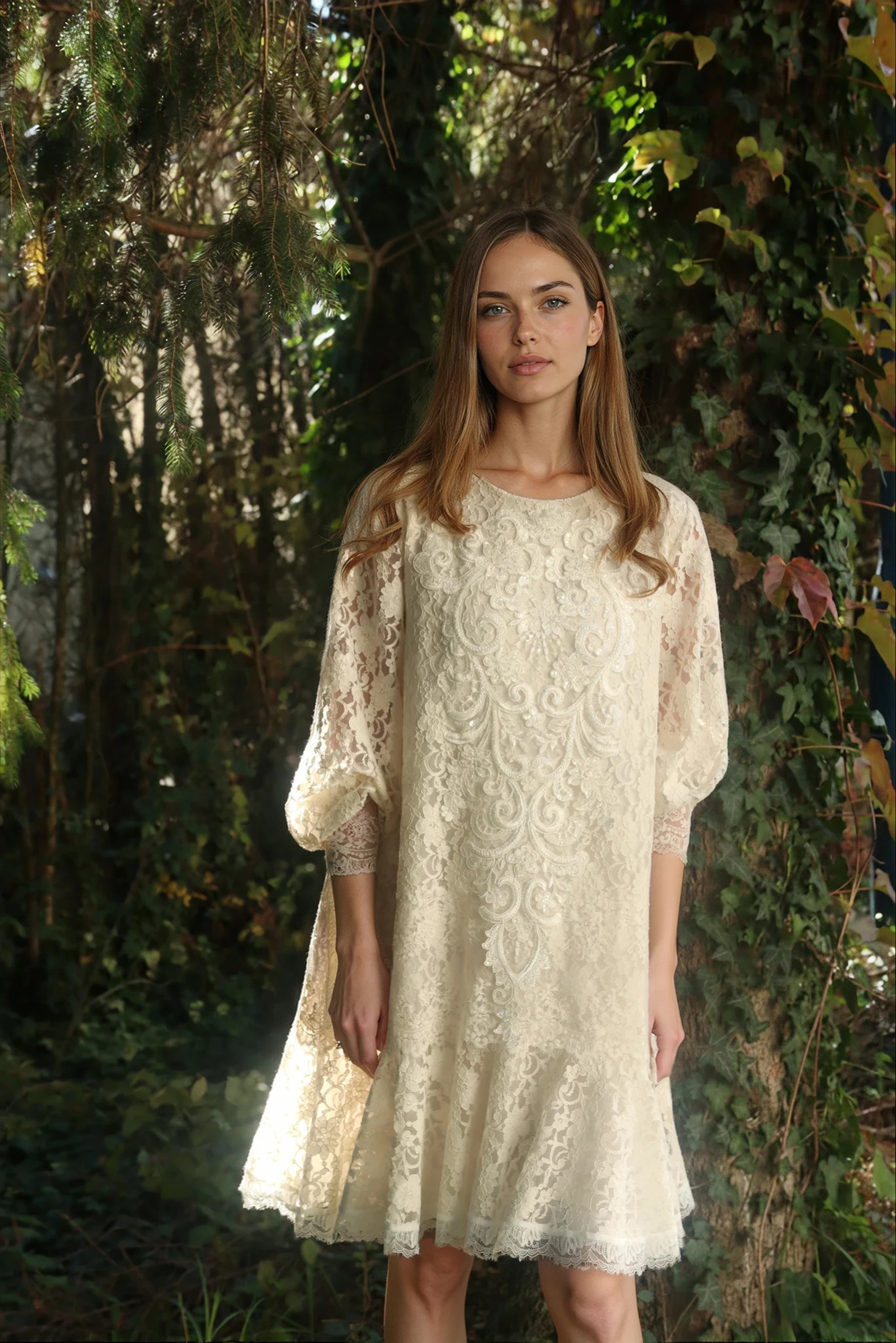 Soft lace dress - Image 2