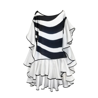 Dramatic Stripes Caftan