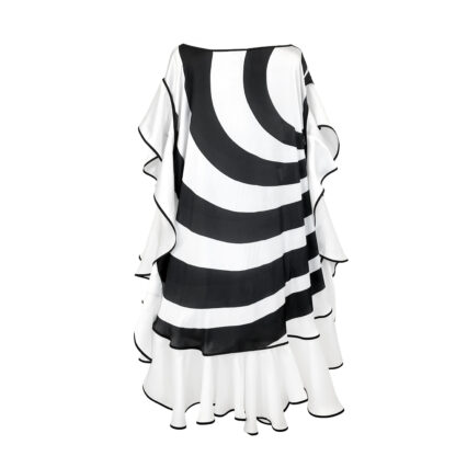 Dramatic Stripes Caftan - Slika 2