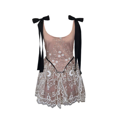 Mini lace dress