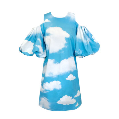 Cotton sky dress