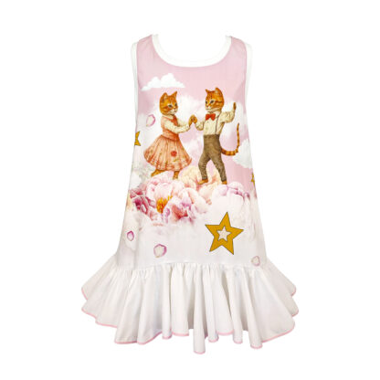 Dancing cats dress