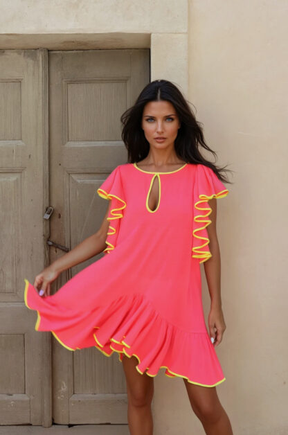 Flamingo dress - Slika 2