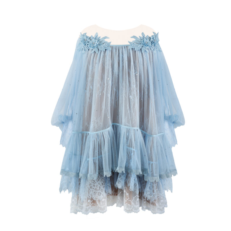 Baby blue dress