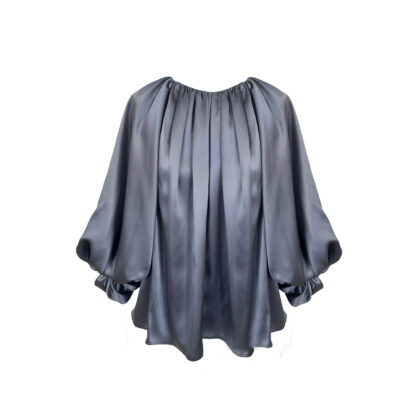 Smoked silk blouse