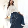 Denim logo skirt - Image 2