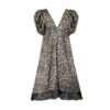 Leopard slip dress