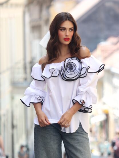Summer Rose blouse - Slika 4