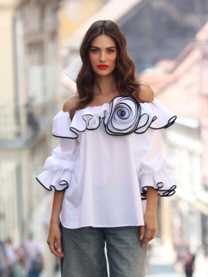 Summer Rose blouse - Slika 3