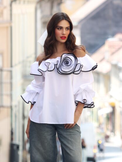 Summer Rose blouse - Slika 2