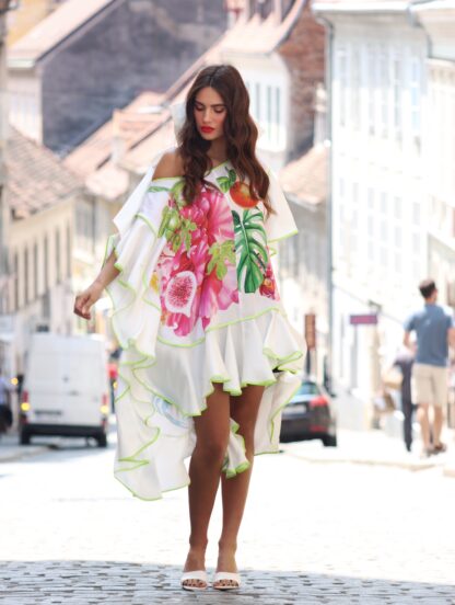 Dramatic Tropic Caftan - Slika 10