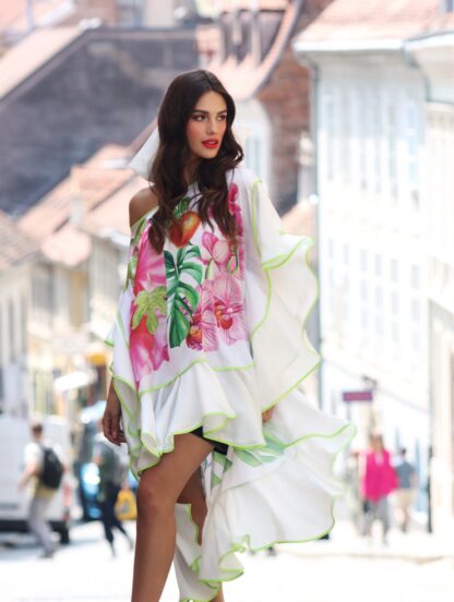 Dramatic Tropic Caftan - Slika 9