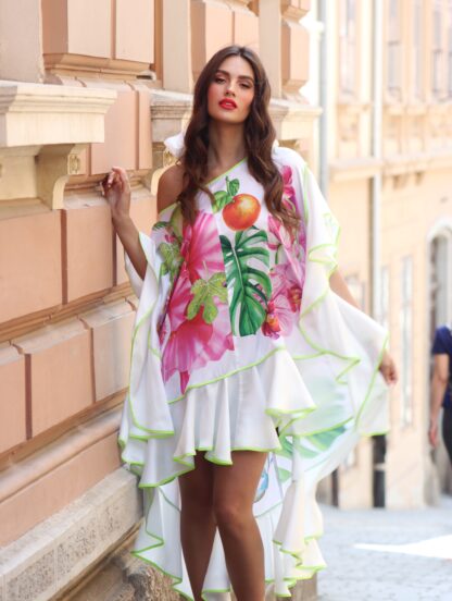 Dramatic Tropic Caftan - Slika 7