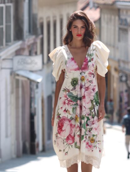 Iris Flowers dress - Slika 3