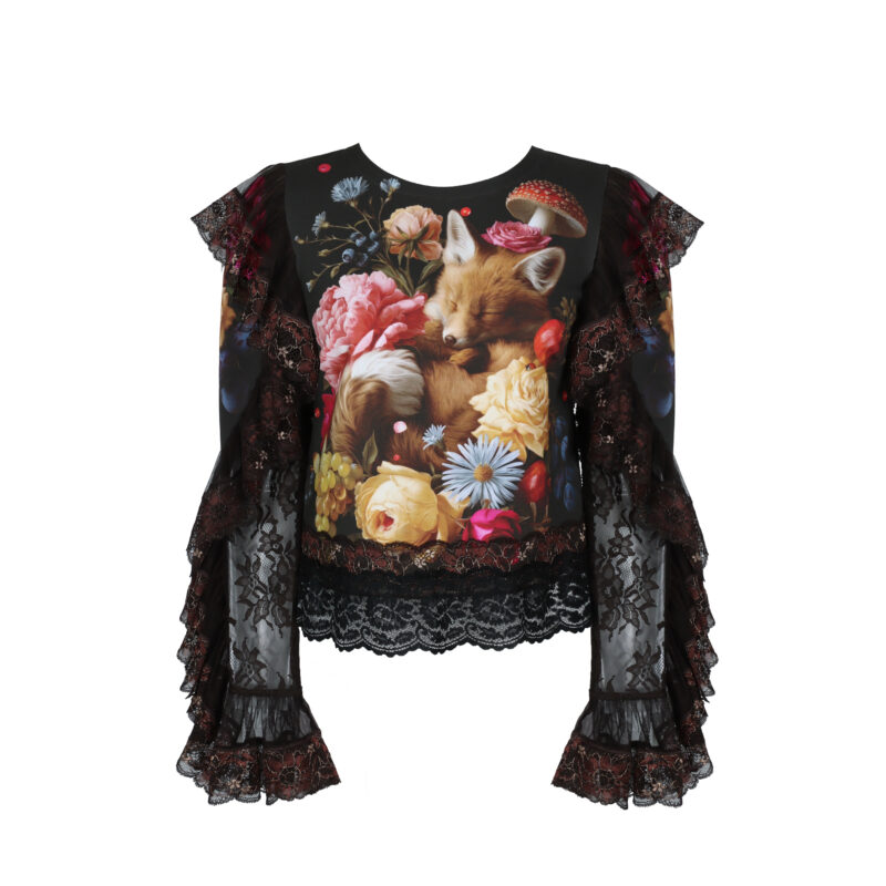 Fox blouse