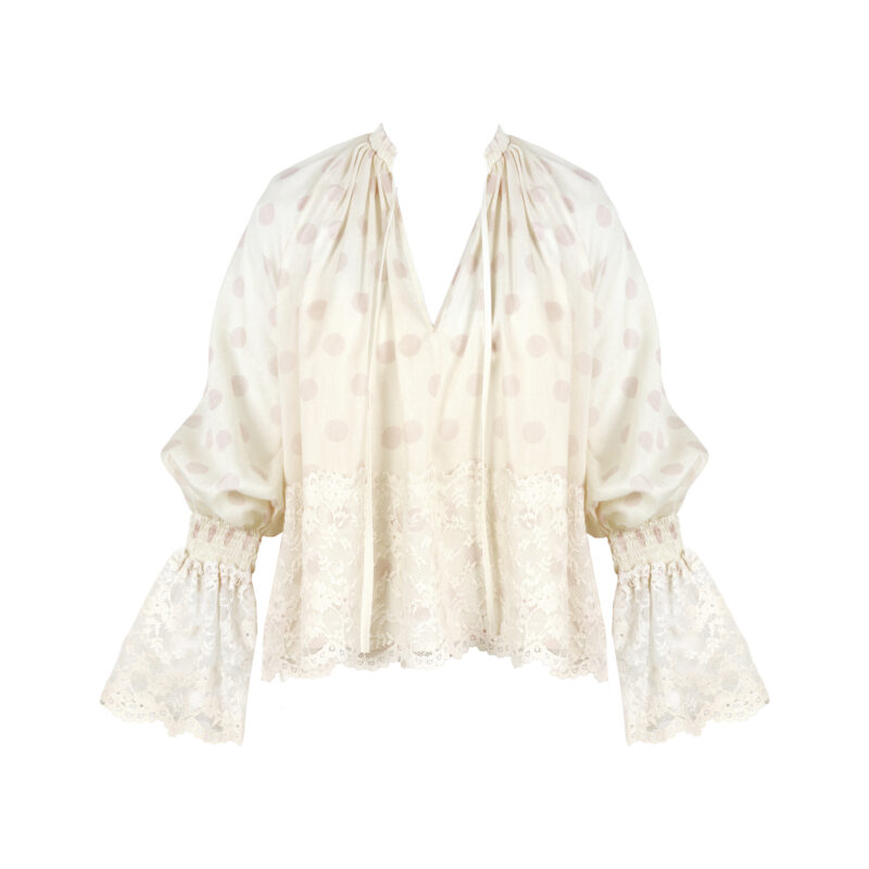 Soft lace blouse