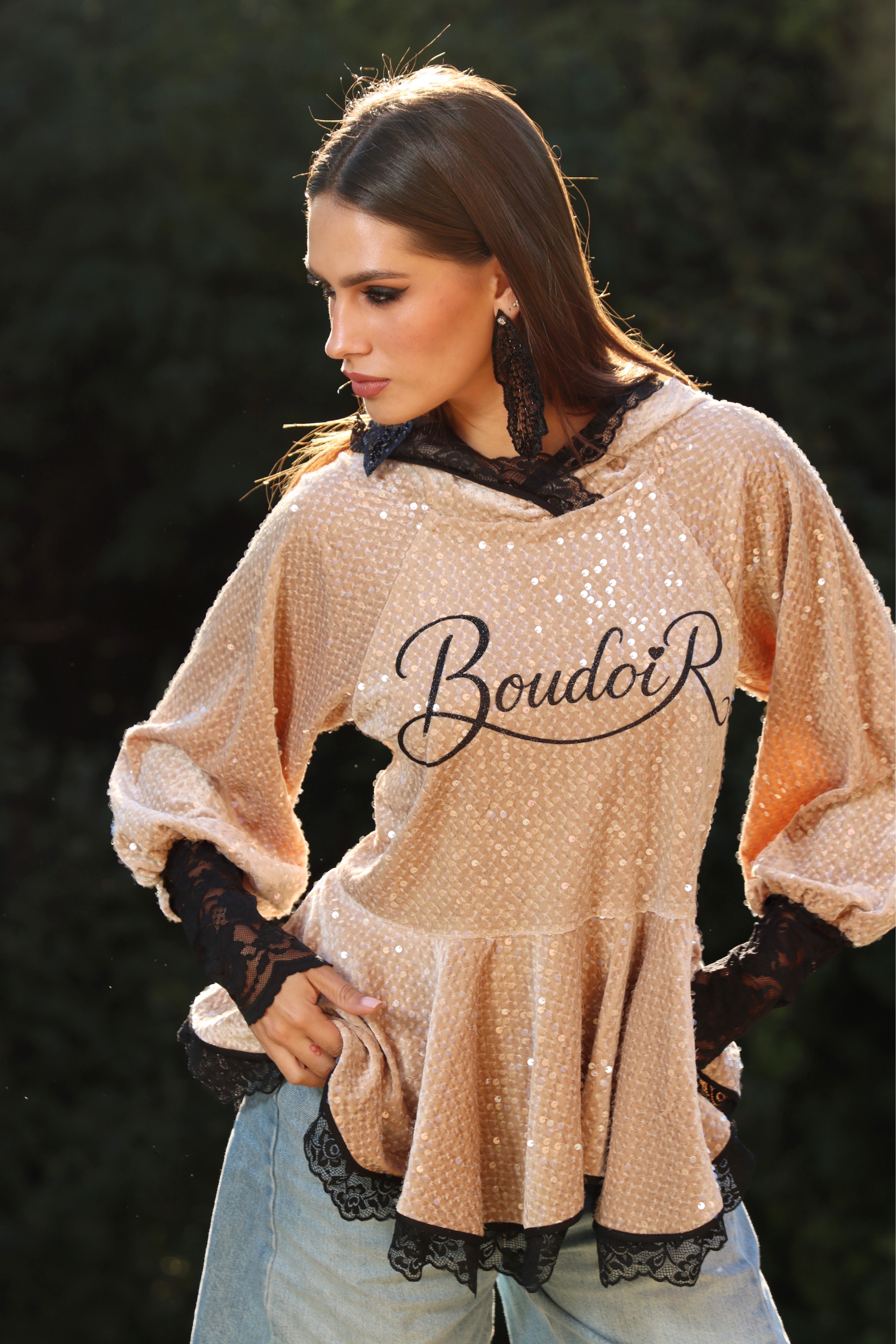 Boudoir lux hoodie - Image 2